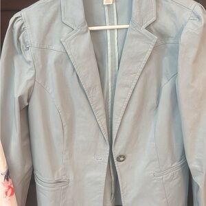 Women's Light Blue Blazer